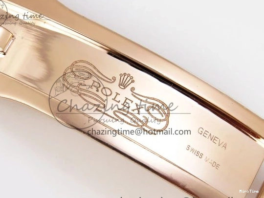 MiroTime 0111 DAYTONA 116505 RG OMF BEST EDITION BLACK RG DIAL ON RG BRACELET A7750 (SLIM MOVEMENT) Trendsetting 1797